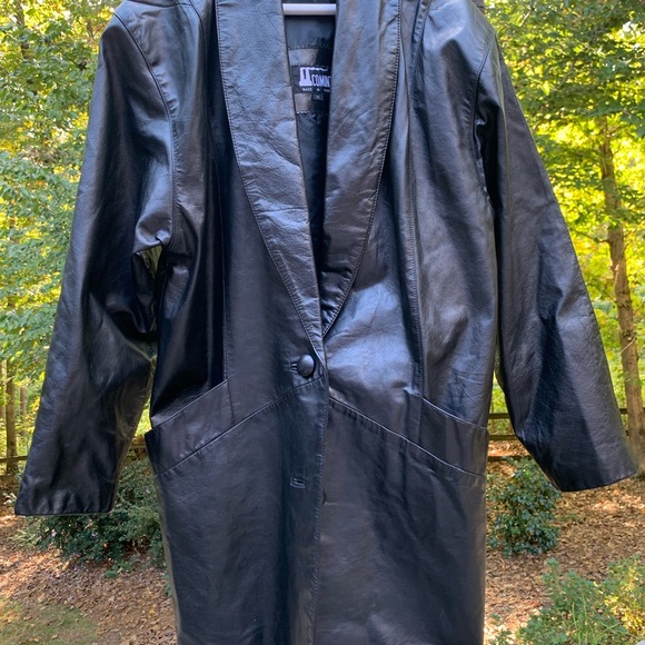 Vintage 80s Leather Jacket - Picture 4 of 14
